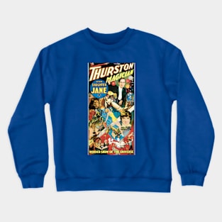 Thurston the Master Magician (1930) Poster Crewneck Sweatshirt